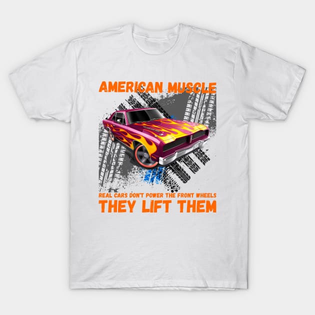 AMERICAN MUSCLE T-Shirt by equiliser